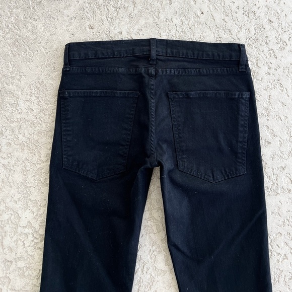 Current Elliott Black Jeans Size 4 27 Flare Bell Low Rise Womens Stretch grunge - Picture 3 of 8